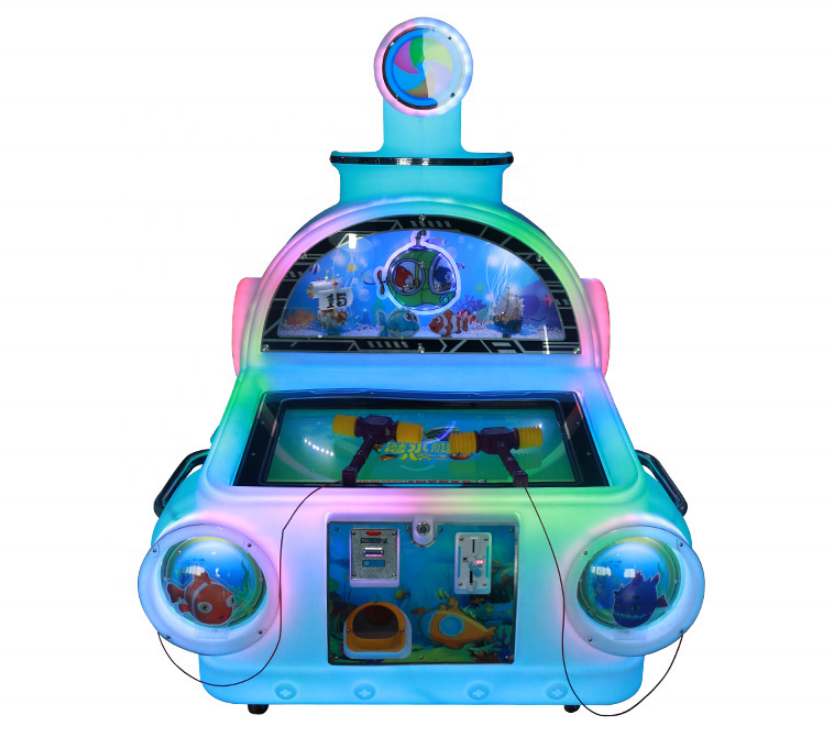 children kids hammer hitting music submarine arcade game machine coin operated machine for amusement park