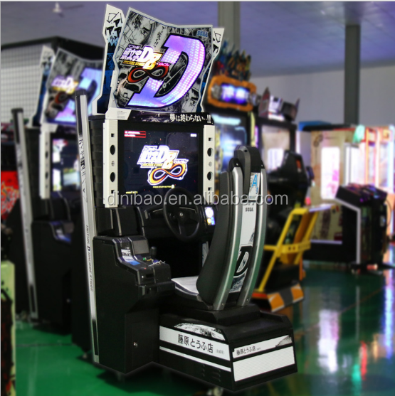 Initial D Arcade Stage Ver.8  Coin Operated Simulator Racing Arcade Video Game Machine