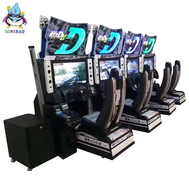 Initial D Arcade Stage Ver.8  Coin Operated Simulator Racing Arcade Video Game Machine