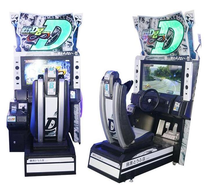 Initial D Arcade Stage Ver.8  Coin Operated Simulator Racing Arcade Video Game Machine