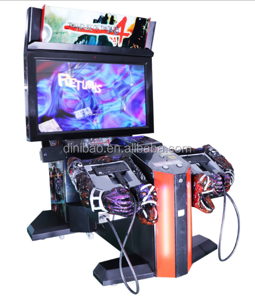 The house of the dead 4 coin operated arcade shooting game simulator machine for sale