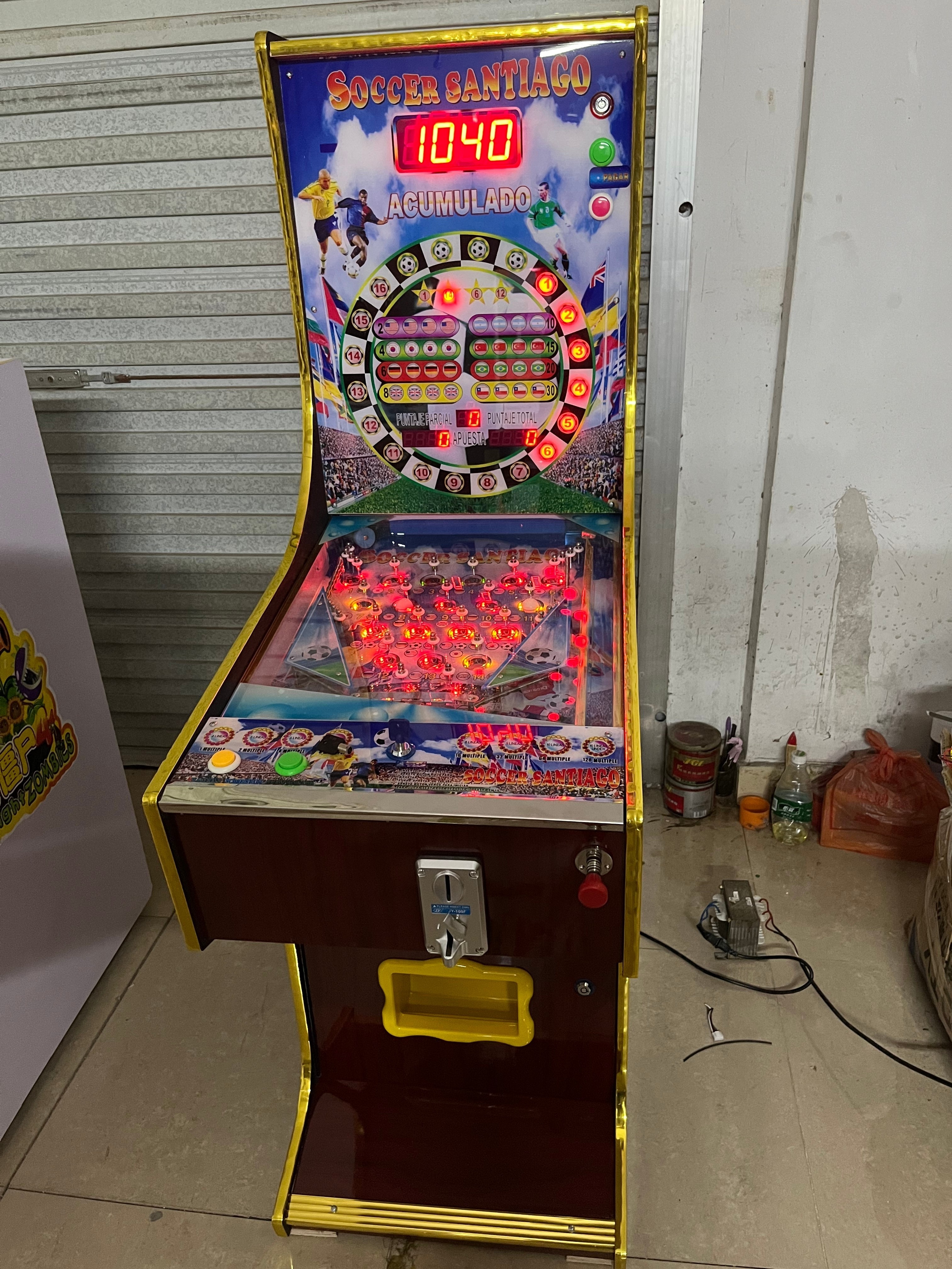 Hot Sale  arcade 5 balls pinball game for adult indoor playground coin operated pinball game machine