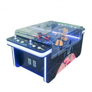 Attractive Design Arcade Coin Operated Kids Robot Fighting Game Machine For 4 Players