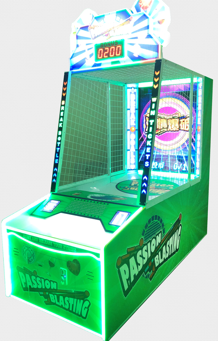 Coip Operated Carnival Skill Games Machine Passion Blasting Ticket Redemption Arcade Video Game Machine