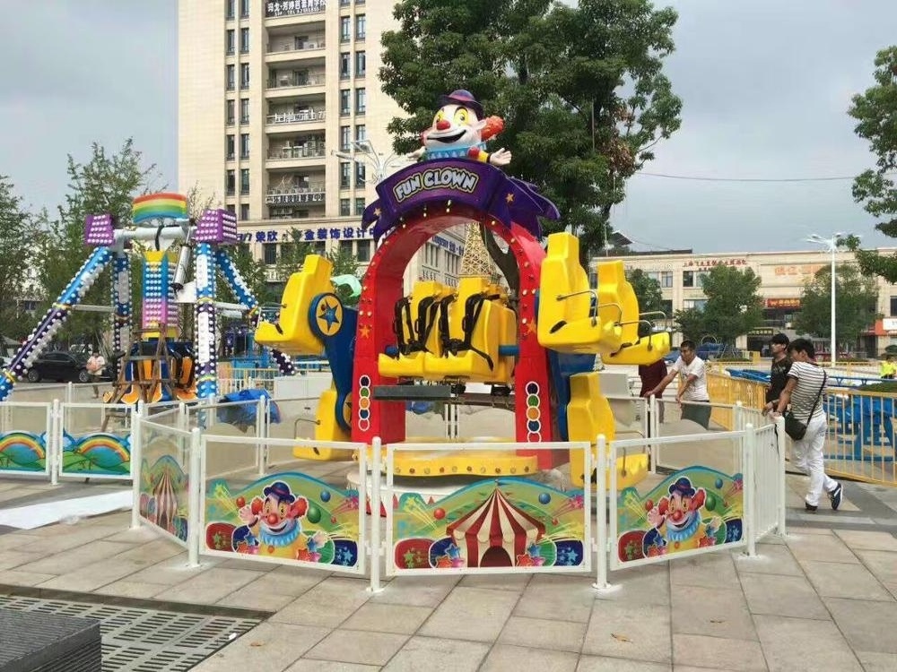 Dinibao outdoor playground fun clown games mechanical game machine for sale