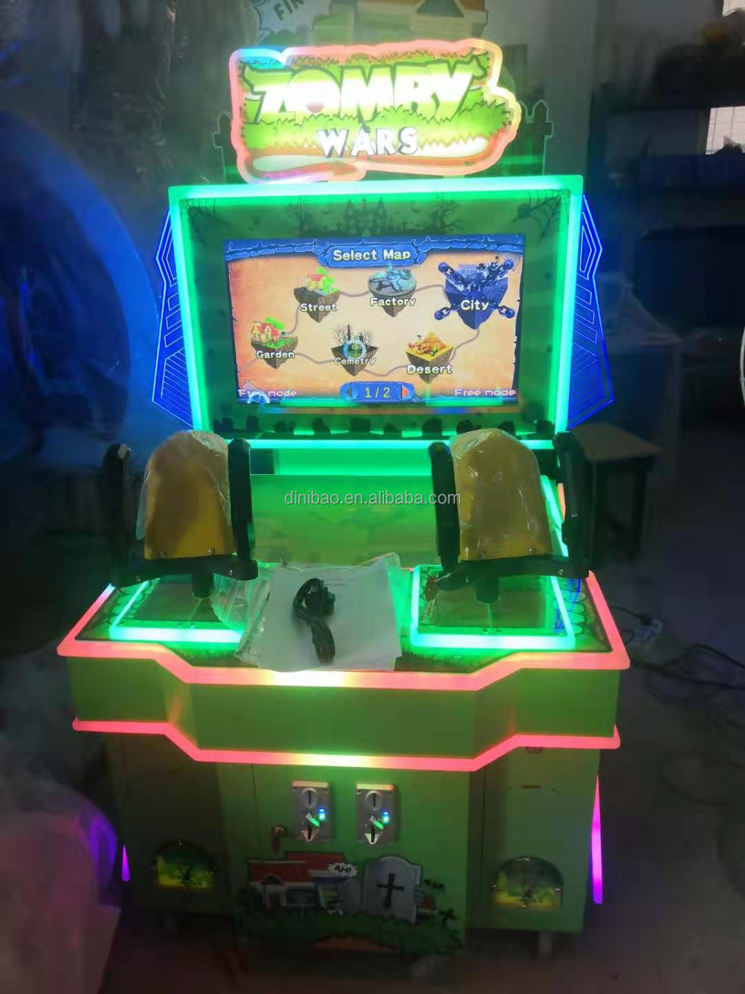 Dinibao redemption tickets arcade game machine shooting coin operated prize vending machine for sale