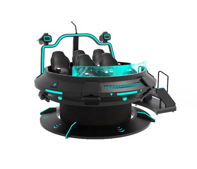 Dinibao Indoor amusement New attractive 9D virtual reality standing CRAZY 360VR UFO 5 players arcade machine