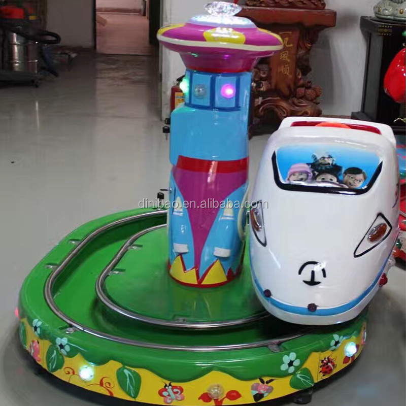 Amusement electric Peter pan kiddie rides train merry go round kids rides train