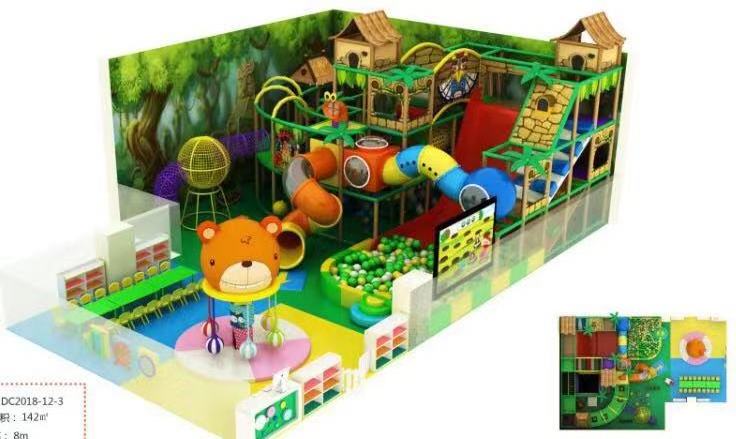 Dinibao Kids indoor playground game equipment kids soft play for sale