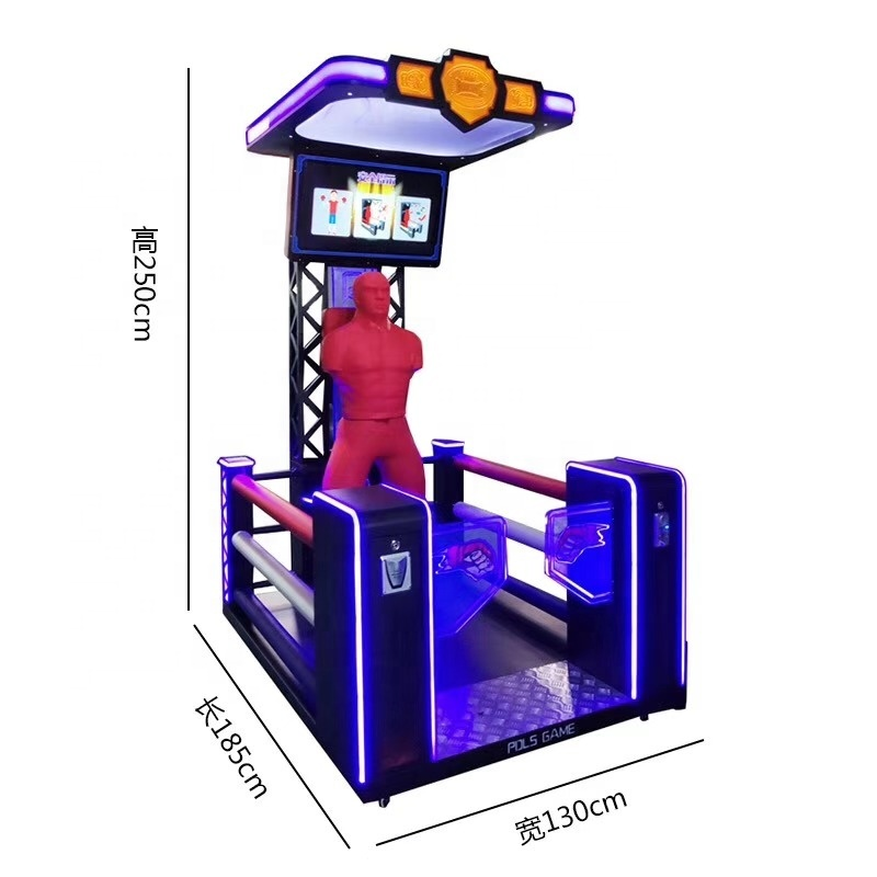 Amusement Product Coin Operated Arcade Punch Boxing Redemption Boxing Arcade Machine