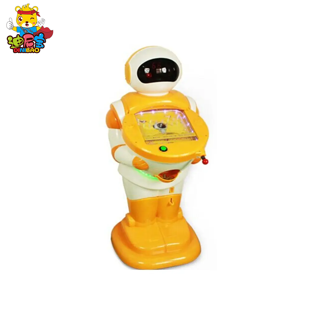 Dinibao kids robot marble game machine children pinball redemption machine for sale