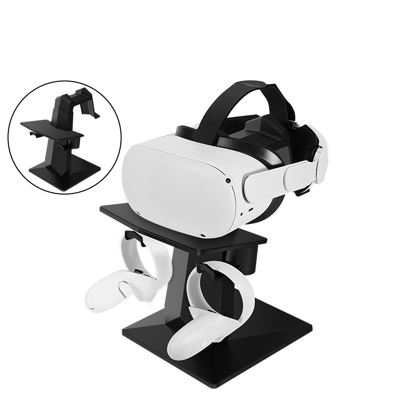 VR Stand for Oculus Quest 2 Accessories VR Headset and Touch Controllers Display Holder Index