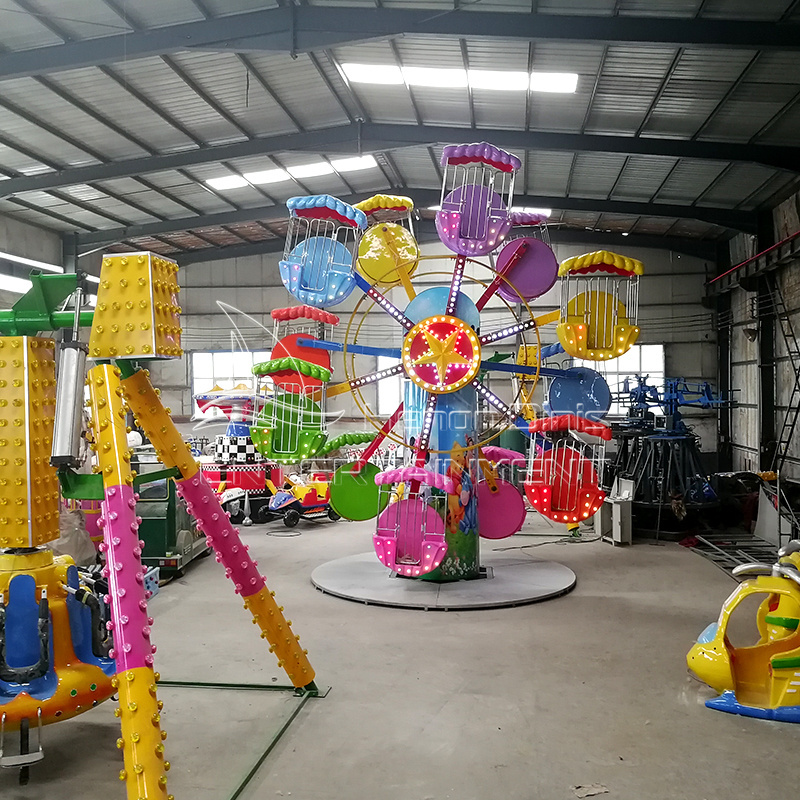 Mini ferris wheel small amusement park ride indoor and outdoor children equipment ferris wheel for commercial and rental