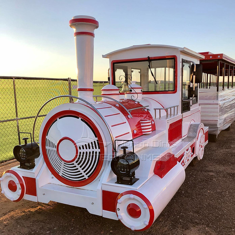 Commercial Theme Park Amusement Equipment Manufacturers Tourist Trackless Train