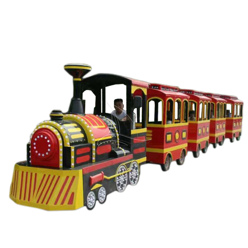 Cheap Price Shopping Mall Centre Kids Electric Battery Operated Small Trackless Ride Mini Express Train For Sale