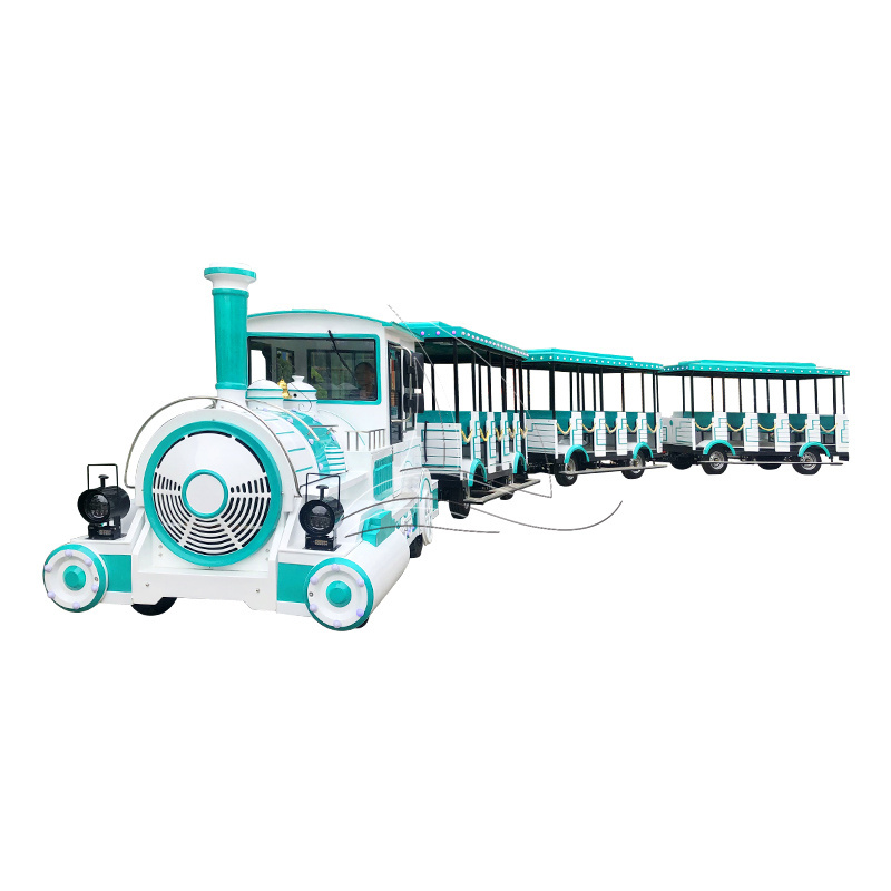 Commercial Theme Park Amusement Equipment Manufacturers Tourist Trackless Train