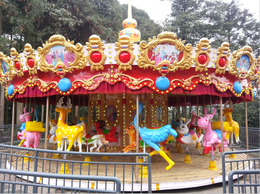 Merry go round playground equipment suppliers Fairground attractive  antique merry go around for sale