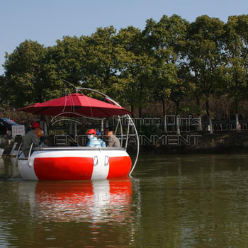 High quality Water rides Electric Motor Barbecue Boat BBQ Donut Boat for sale factory price