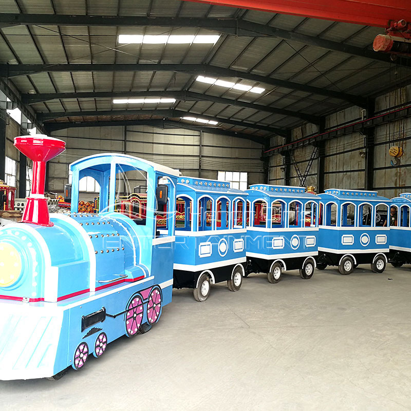 Cheap Price Shopping Mall Centre Kids Electric Battery Operated Small Trackless Ride Mini Express Train For Sale