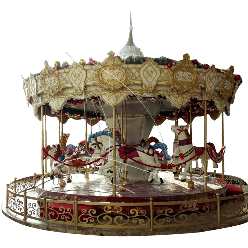 Amusement park Shopping mall nice Indoor Outdoor Merry Go Round Kiddie Ride Carousel Horse For Sale