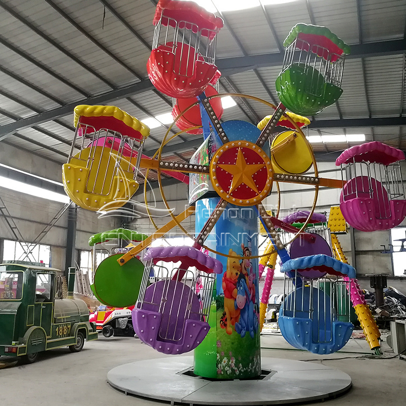 Mini ferris wheel small amusement park ride indoor and outdoor children equipment ferris wheel for commercial and rental