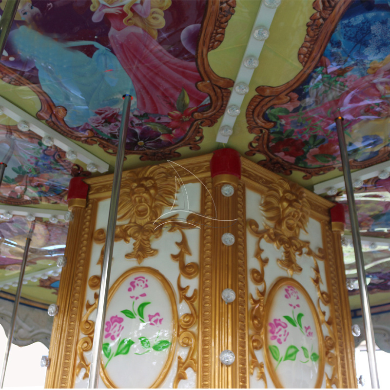 Attractive Fairground Ride Carousel Amusement Park Equipment For Sale