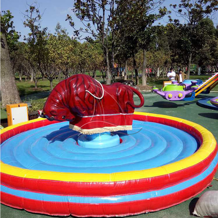 China supplier Wholesale price mechanical bull ride attraction mechanical bull for kids and adults for sale