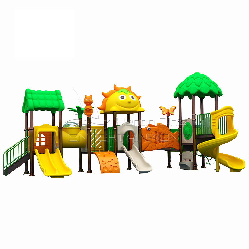 Hot sale high quality games rides outdoor playground children plastic outdoor playground for school