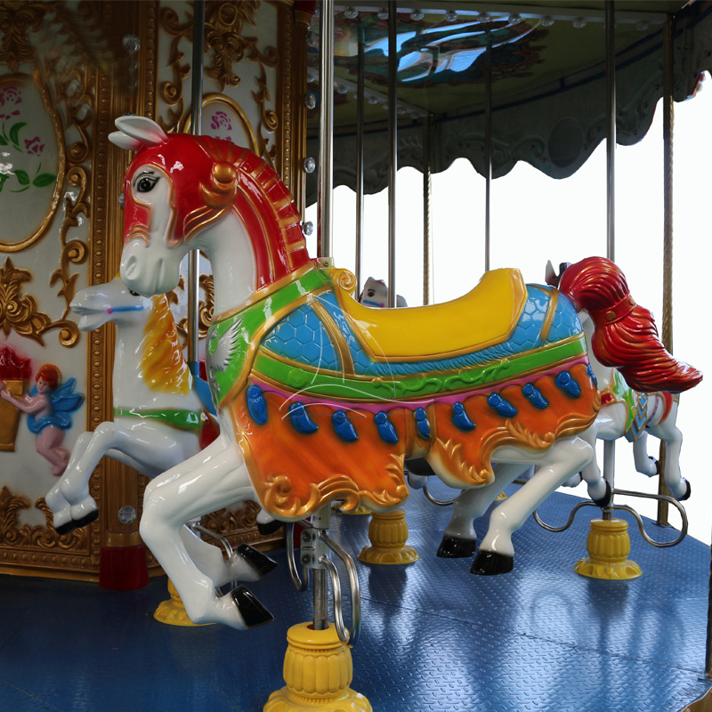 Attractive Fairground Ride Carousel Amusement Park Equipment For Sale