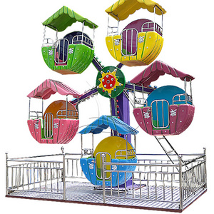 Children Park Rides Mini 12 Seats Single Sided Ferris Wheel Shopping Mall Rides