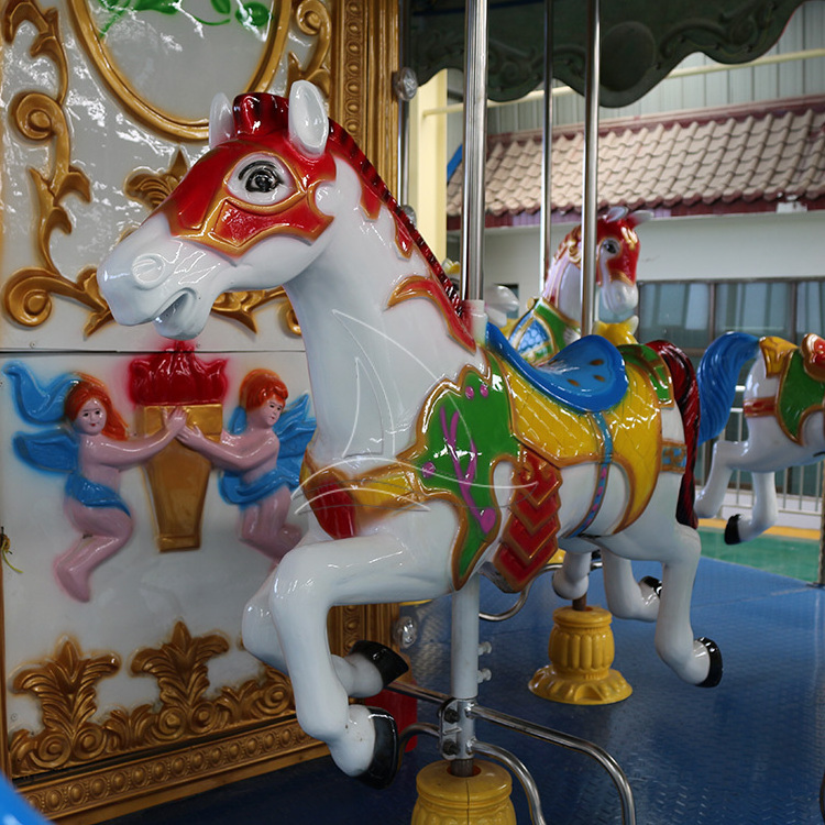 Attractive Fairground Ride Carousel Amusement Park Equipment For Sale