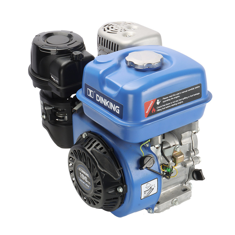 Dinking Petrol Gasoline Motor  5.2HP 3.8KW 196CC Sale Portable Engine Single Cylinder 4-Stroke Small Mini Gas Engines, DK200-H