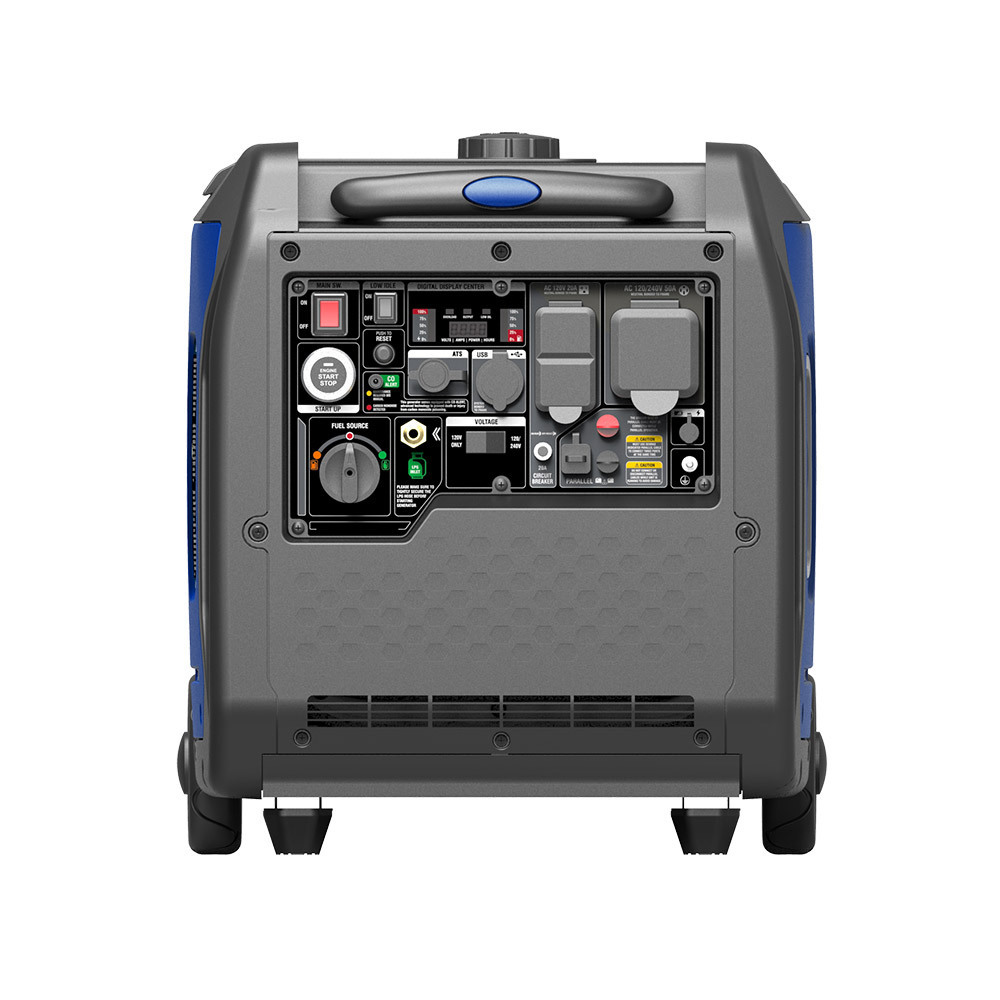 Dinking Dual Fuel Generator 7kW Quiet Inverter Petrol LPG Generator Low Noise for Emergency Power, DK7250iED-MA