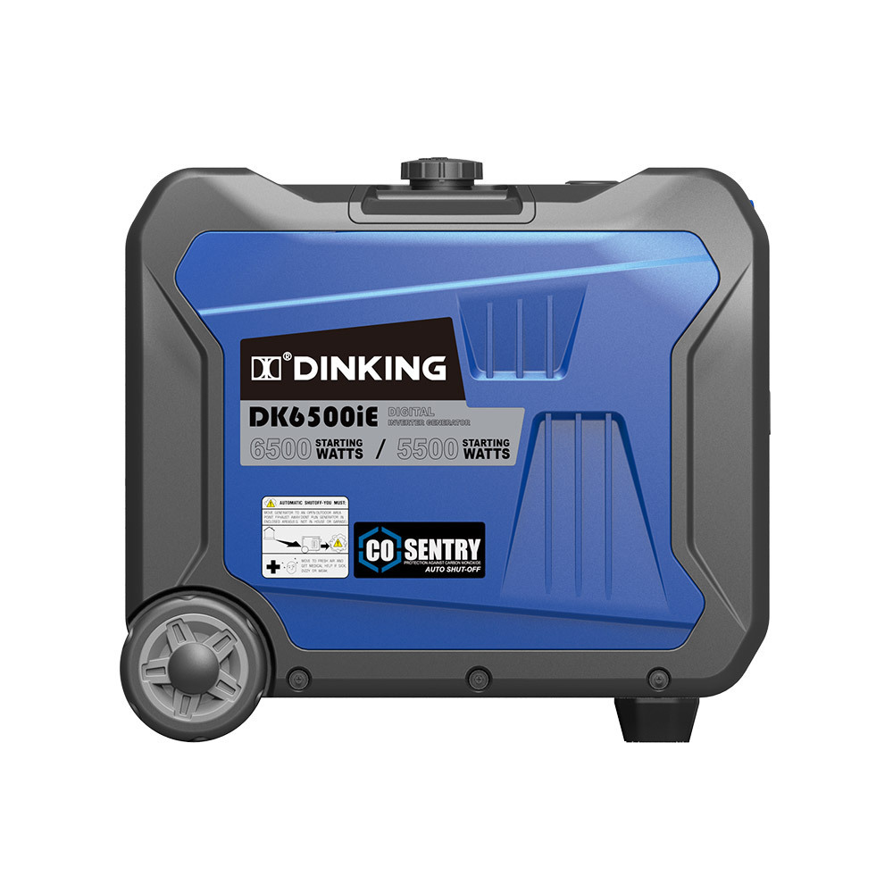 Dinking Home Generator 5000 Watt Gasoline Inverter Technology Power Generation Set Portable for Outdoor Party, DK7250iE-MB