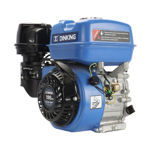 Dinking Petrol Gasoline Motor  5.2HP 3.8KW 196CC Sale Portable Engine Single Cylinder 4-Stroke Small Mini Gas Engines, DK200-H