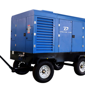 18m3/min 17bar Diesel Twin-Screw Mobile Portable Compressors Screw Mining Air Compressor with Good Price