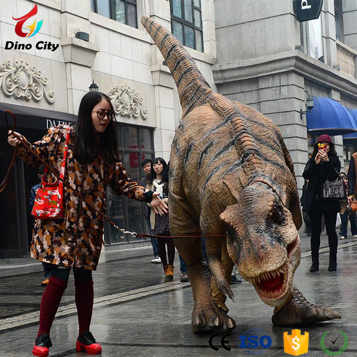 Wholesaling New Material Hidden Legs Lifelike Adult Dinosaur Costume