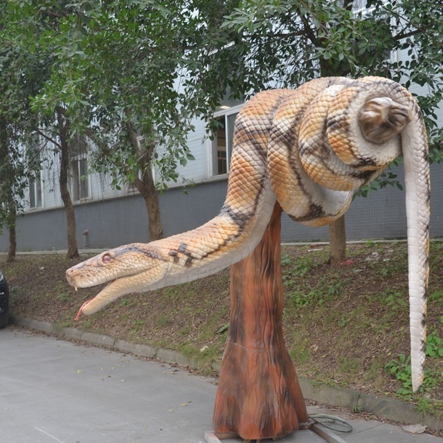 Zoological Park Animatronic Animal Realistic Snake Model