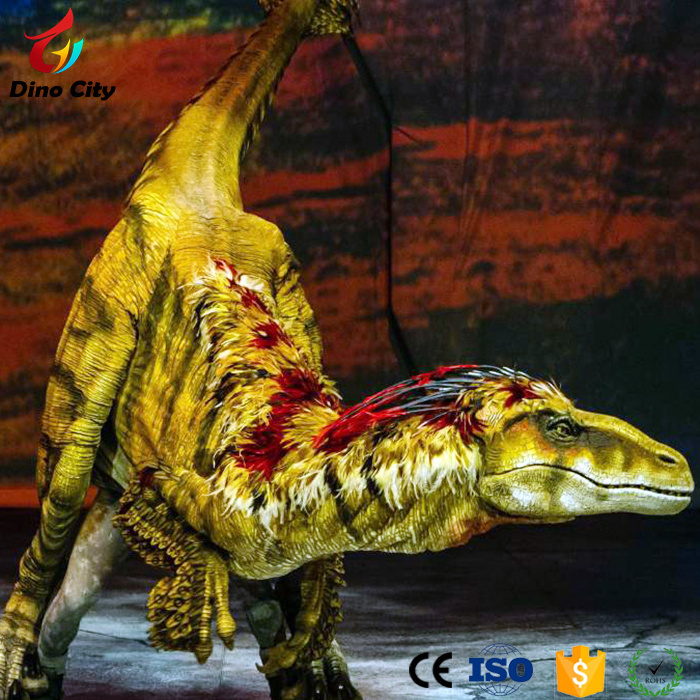 Realistic Walking Robotic Hidden Legs Dinosaur Costume for Adult