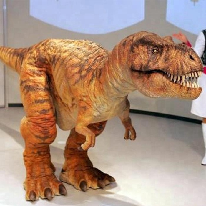 Wholesaling New Material Hidden Legs Lifelike Adult Dinosaur Costume