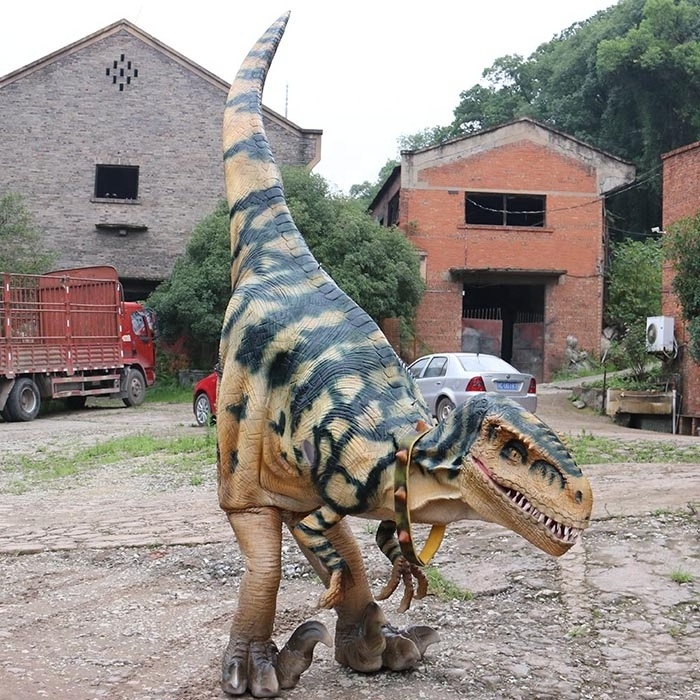 Wholesaling New Material Hidden Legs Lifelike Adult Dinosaur Costume