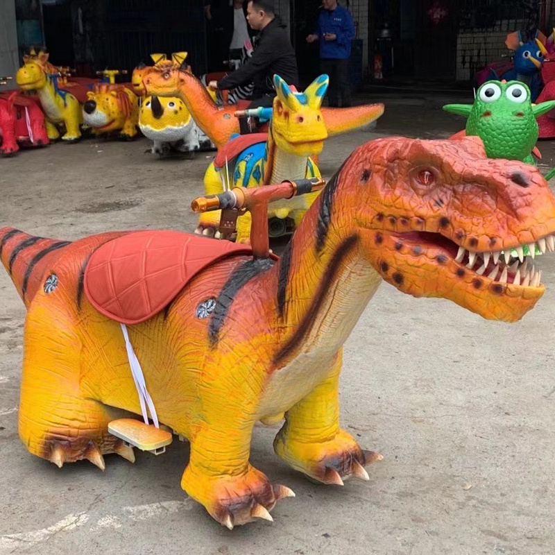 Kids Amusement Animatronic Dragon Rides For Sale