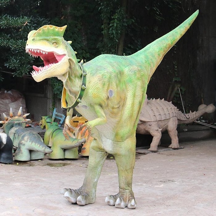 amusement park realistic animatronic dinosaur robot costumes