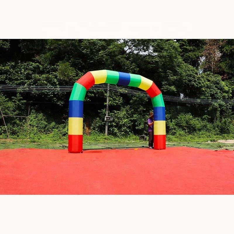 Hot sale Custom Advertising Inflatable Rainbow Arch for Events