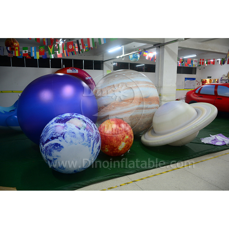 In Stock Inflatable Big Earth Globe Ball Inflatable Planets Balloon For Ad Decorations