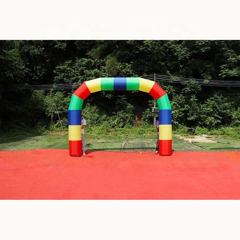 Hot sale Custom Advertising Inflatable Rainbow Arch for Events