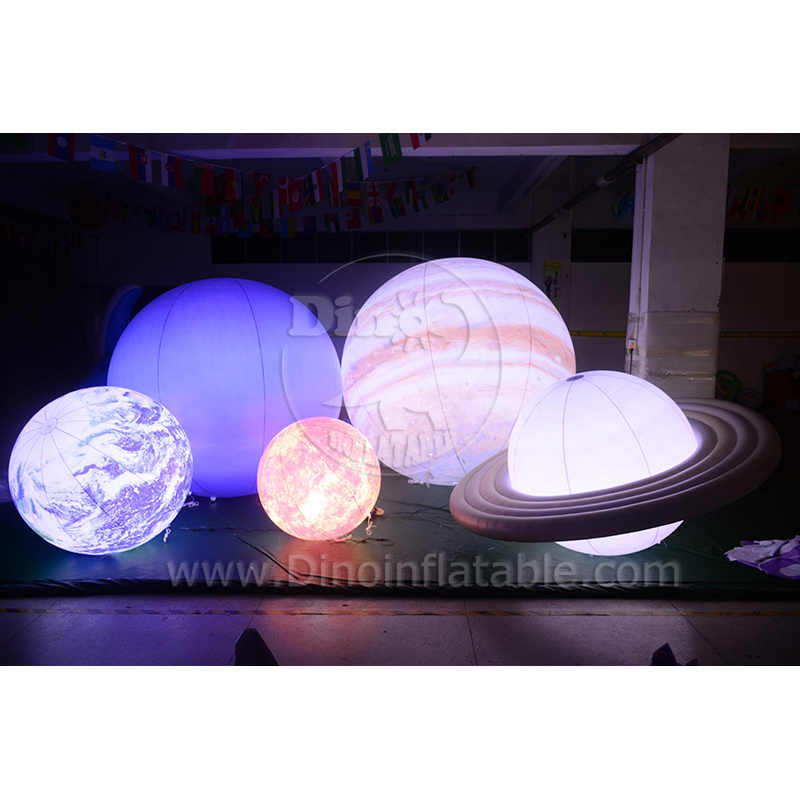 In Stock Inflatable Big Earth Globe Ball Inflatable Planets Balloon For Ad Decorations