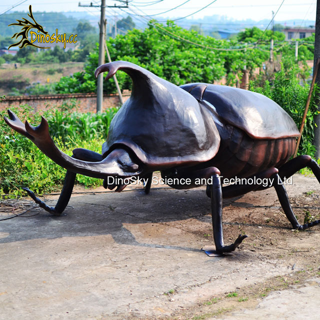 Animatronic Unicorn in theme park or outdoor playground