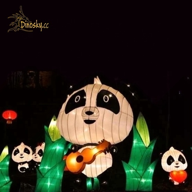 2021festival lanterns led animals and characters cloth lanterns