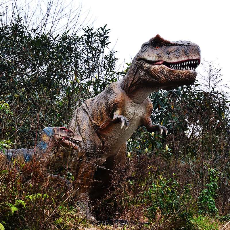 Servo Motor Animatronics T Rex Rc Walking Giant Remote Control Robot Animatronics Amusement T-REX Parks Models Dinosaur For Sale